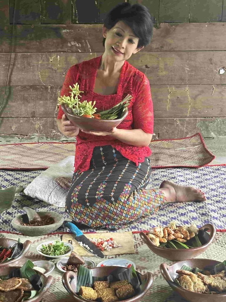 Catering 2 Traditional village kitchen setup in Flores, Indonesia with local cooking activity