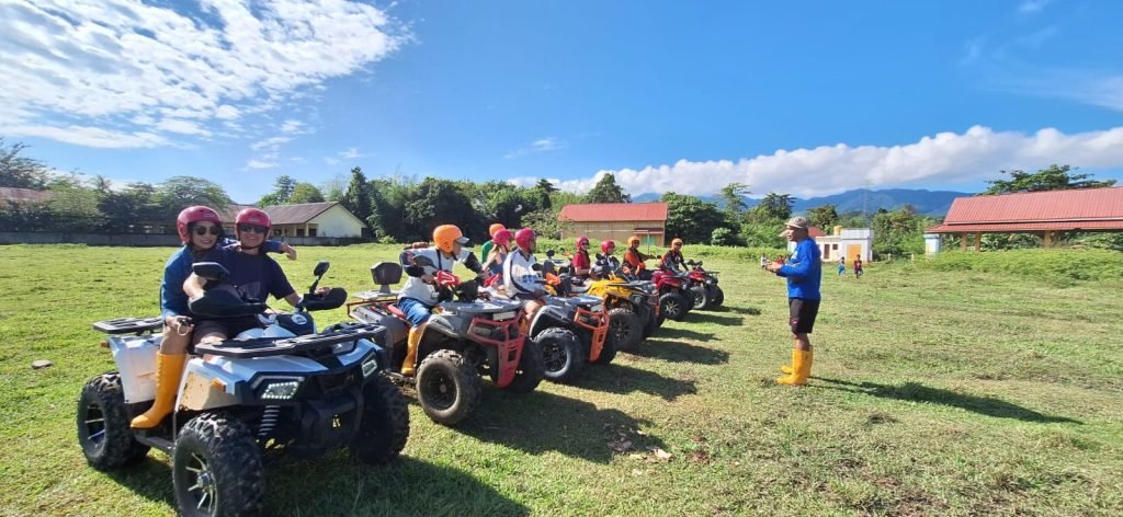 Adventure tour with ATV ride and waterfall visit in Flores, Indonesia
