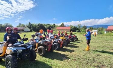 Adventure tour with ATV ride and waterfall visit in Flores, Indonesia